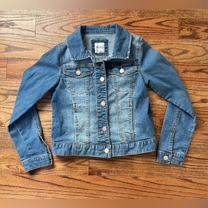 Mudd Girls Distressed Jean Jacket